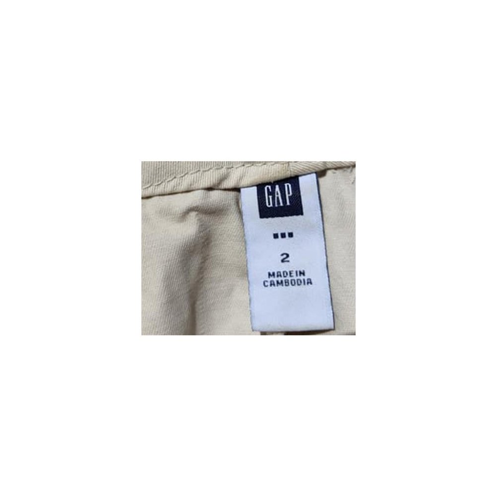 Gap Kakki SMini Skirt Sz 2 - Picture 3 of 3